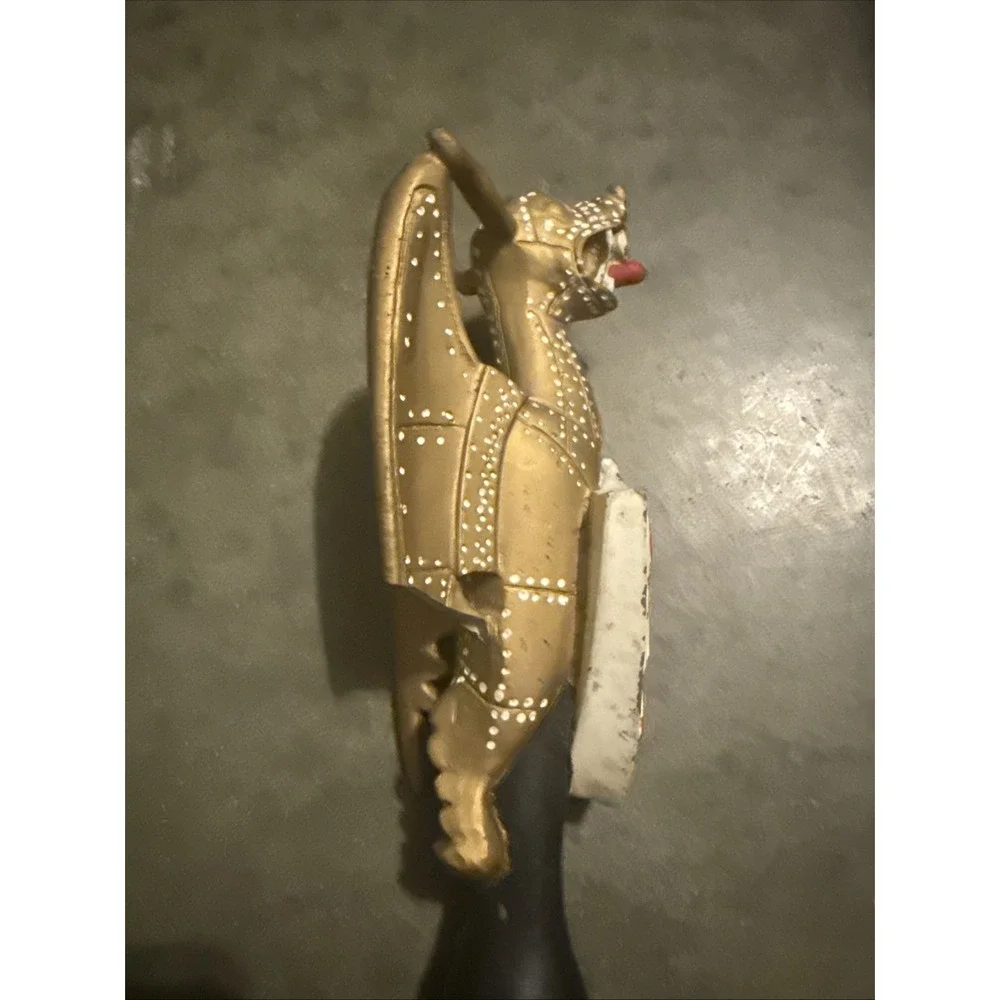 GULDEN DRAAK - QUAD - FLYING DRAGON - BEER TAP HANDLE (Broken)